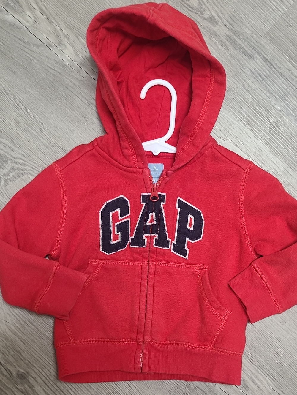 Baby GAP 18-24M Zip-Up Hoodie with Logo